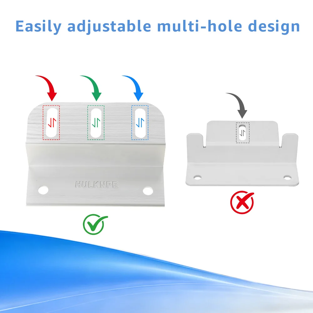 Adjustable multi-slot design on the HULKNPE Z bracket